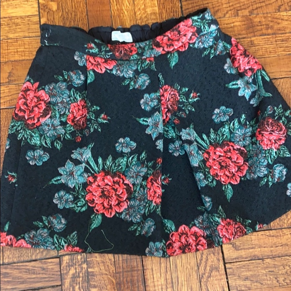 Zara rose skirt